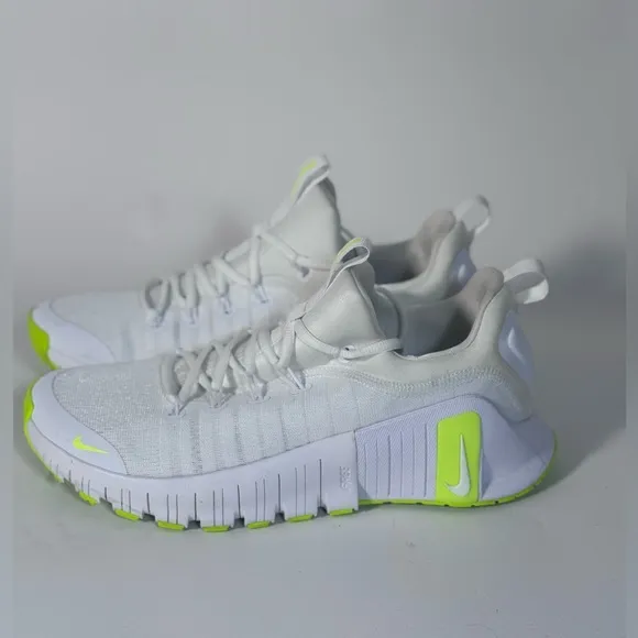 NWOB Nike Free Metcon 6 &quot;White &amp; Volt&quot;