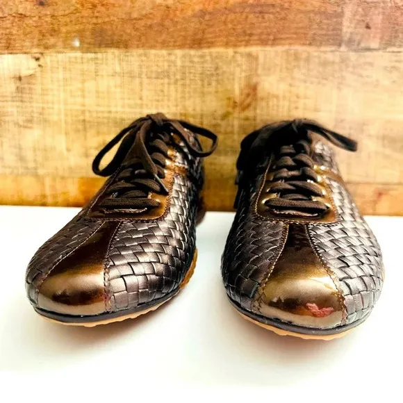 NWOT Cole Haan Bria Nike Air Leather Lace Up Sneakers
