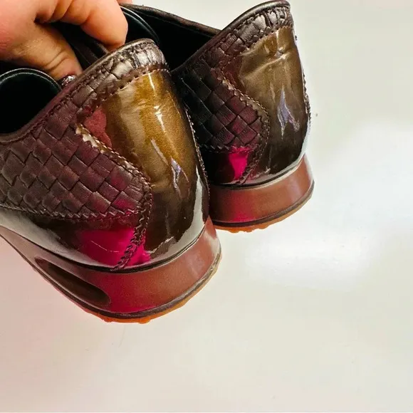 NWOT Cole Haan Bria Nike Air Leather Lace Up Sneakers