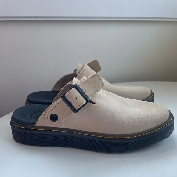 NWOT Dr Martens Carlson Suede Casual Slingback Mules Size 8 Women’s