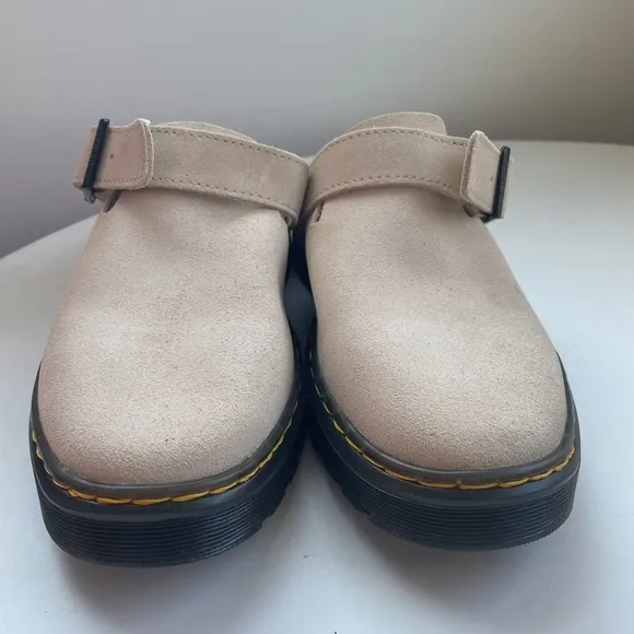 NWOT Dr Martens Carlson Suede Casual Slingback Mules Size 8 Women’s