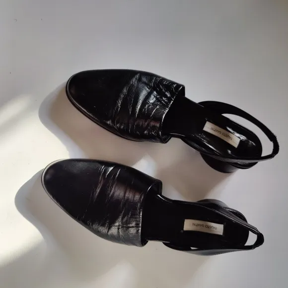 NWOT Fausto Santini Mid Heels Slingback Pumps
