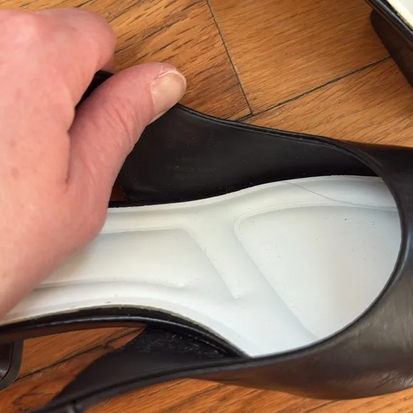 NWOT Franco Sarto Racer Slingback black 6