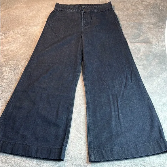 NWOT J Brand Wide-Leg Melody Jeans Denim Blue Size 28