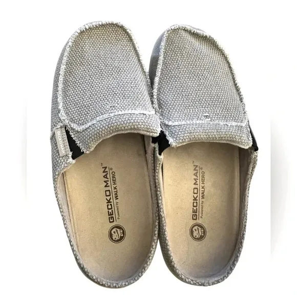 NWOT Mens Slippers with Arch Support, Casual Slipper for Men with Velvet Lining