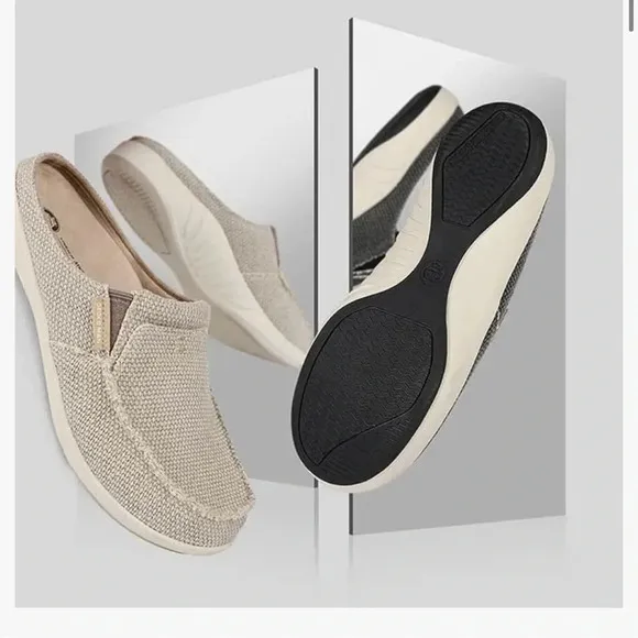NWOT Mens Slippers with Arch Support, Casual Slipper for Men with Velvet Lining