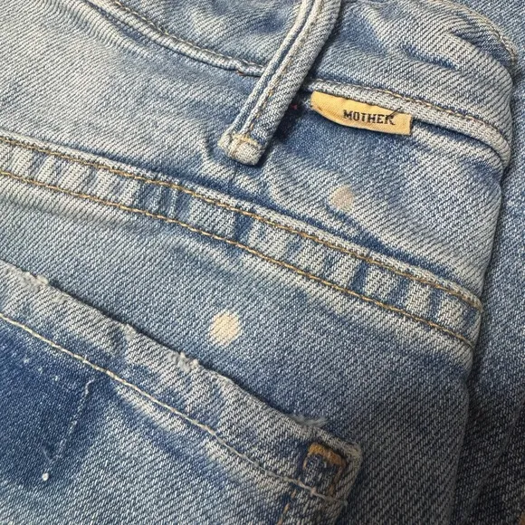 NWOT MOTHER SUPERIOR lil’ hustler roller fray in I Confess size 31