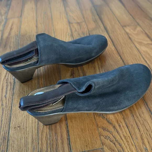 NWOT Naot Upgrade Slingback Heel Gray EU 42