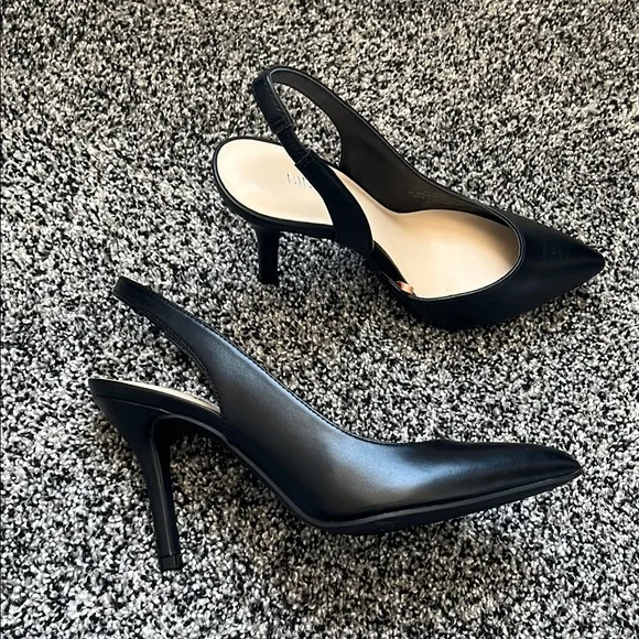 NWOT Nine West Slingback Pointed Toe Pumps
