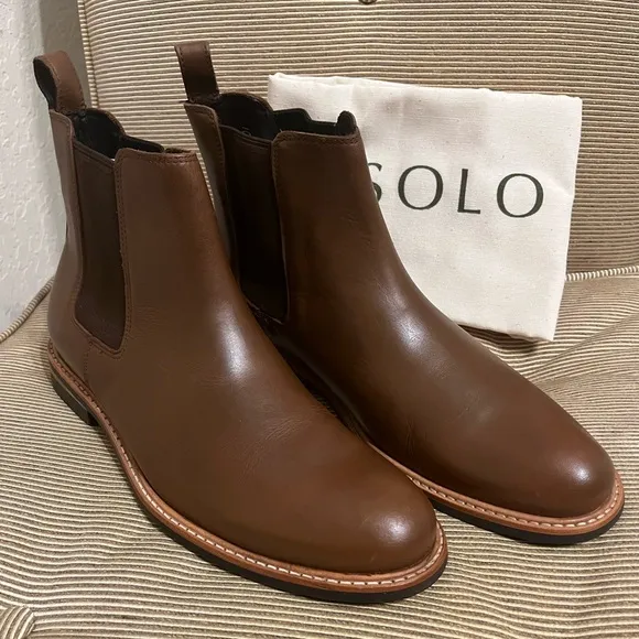 NWOT Nisolo Men’s Marco Everyday Chelsea Boot - Brown - Size 10.5