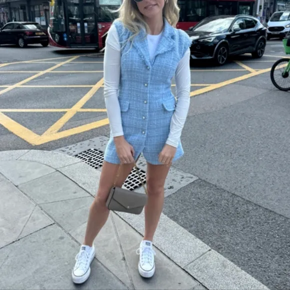 NWOT Tweed Mini Dress by Anthropologie