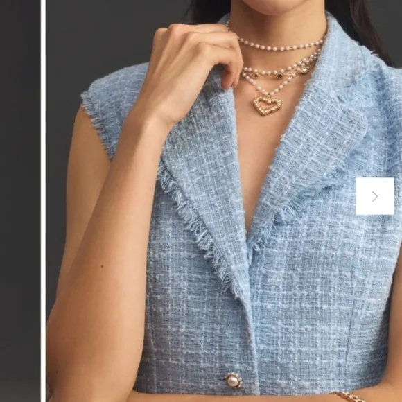 NWOT Tweed Mini Dress by Anthropologie
