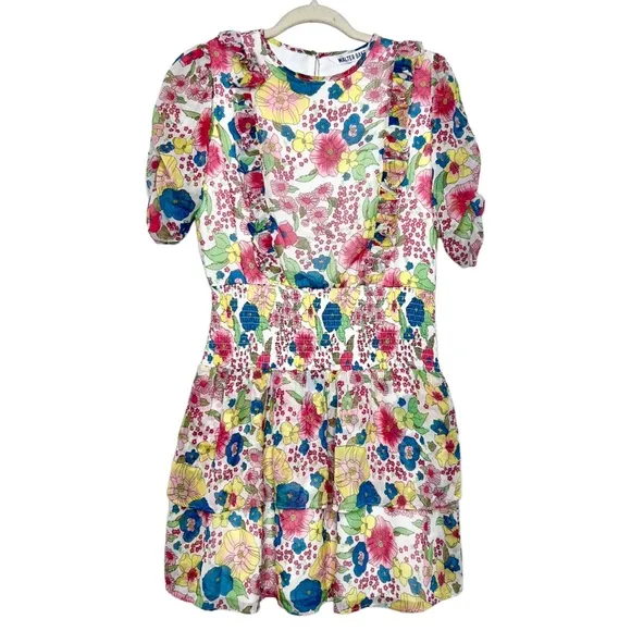 NWOT WALTER BAKER Lucia Floral Mini Dress. Size Small
