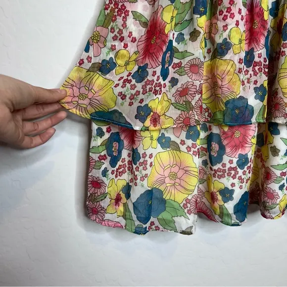 NWOT WALTER BAKER Lucia Floral Mini Dress. Size Small