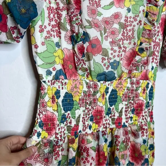 NWOT WALTER BAKER Lucia Floral Mini Dress. Size Small