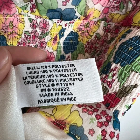 NWOT WALTER BAKER Lucia Floral Mini Dress. Size Small