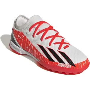 NWT Adidas Men Speedportal Messi.3 Soccer Shoes - White/Black/Red, 11