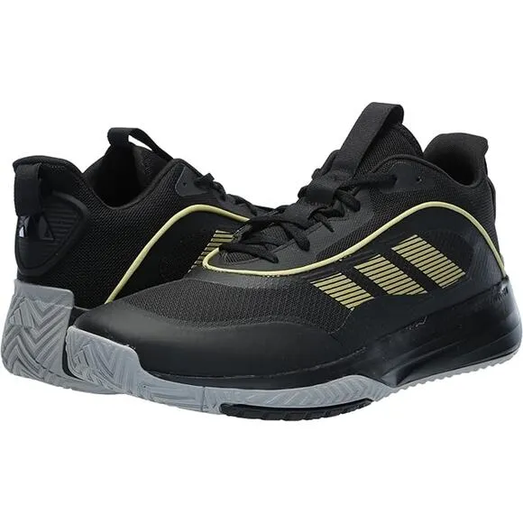 NWT adidas Men's Own The Game 3.0 Basketball,Black/Gold Metallic/Solid Grey,8.5