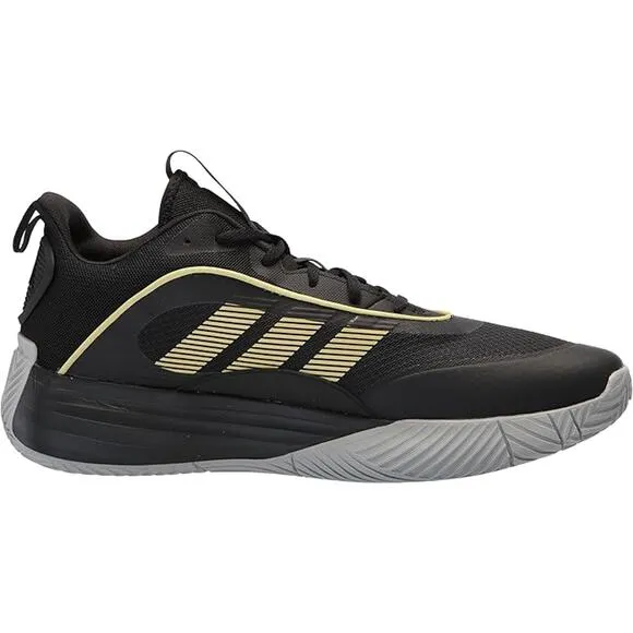 NWT adidas Men's Own The Game 3.0 Basketball,Black/Gold Metallic/Solid Grey,8.5