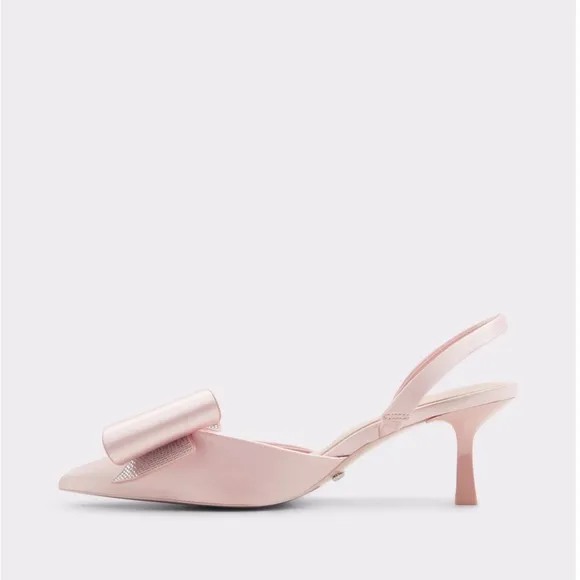NWT ALDO x WICKED Perfectly Pink Pointed Kitten Heels