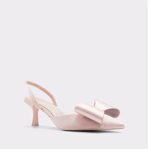 NWT ALDO x WICKED Perfectly Pink Pointed Kitten Heels