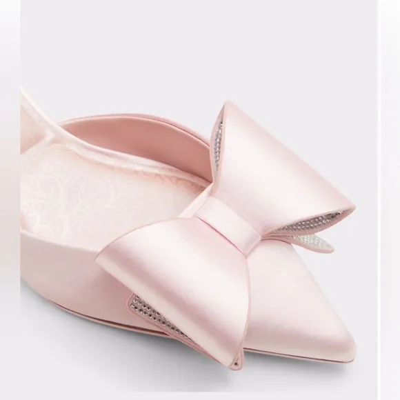 NWT ALDO x WICKED Perfectly Pink Pointed Kitten Heels