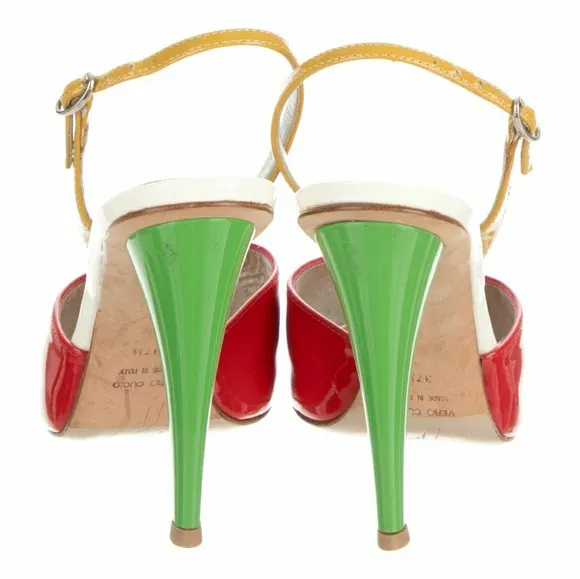 NWT Authentic Giuseppe multicolor heels