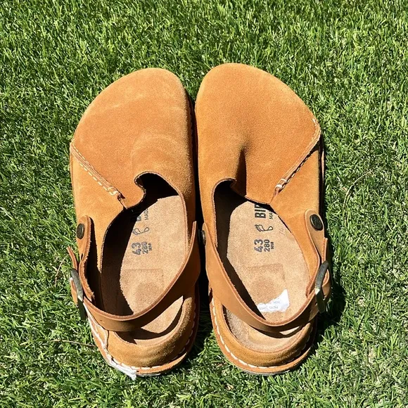 NWT BIRKENSTOCK Premium Suede Clogs