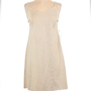 NWT BISHOP   YOUNG Faux Suede Micro Stud Shimmer Mini Slip Dress Size Small