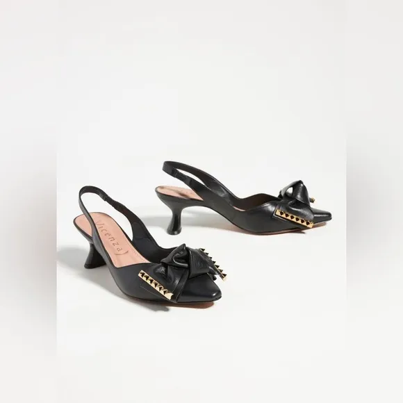 NWT Bow Slingback Heels