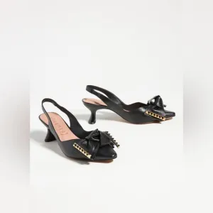 NWT Bow Slingback Heels