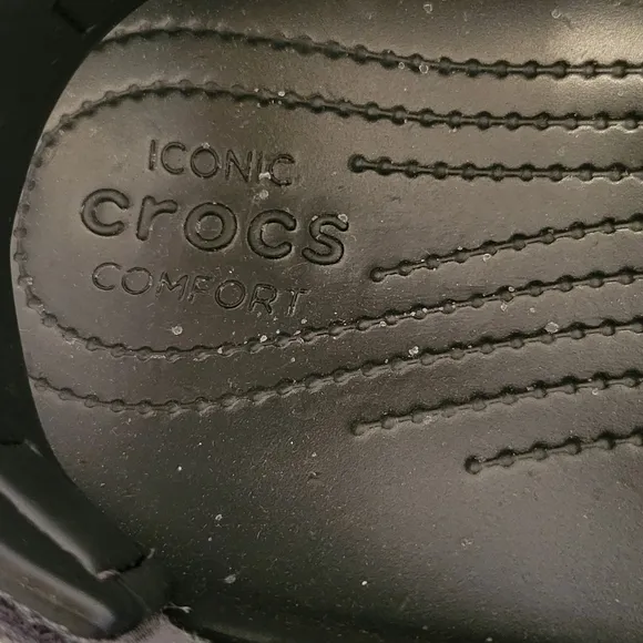 NWT Crocs Clogs Classic All-Terrain Clog Black/Grey Men's Size 13 US