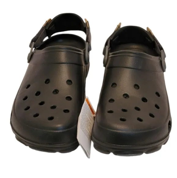 NWT Crocs Clogs Classic All-Terrain Clog Black/Grey Men's Size 13 US