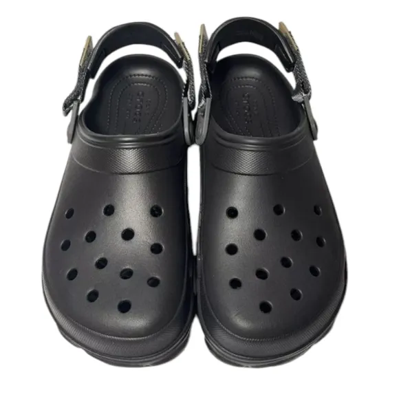 NWT Crocs Clogs Classic All-Terrain Clog Black/Grey Men's Size 13 US