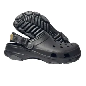 NWT Crocs Clogs Classic All-Terrain Clog Black/Grey Men's Size 13 US