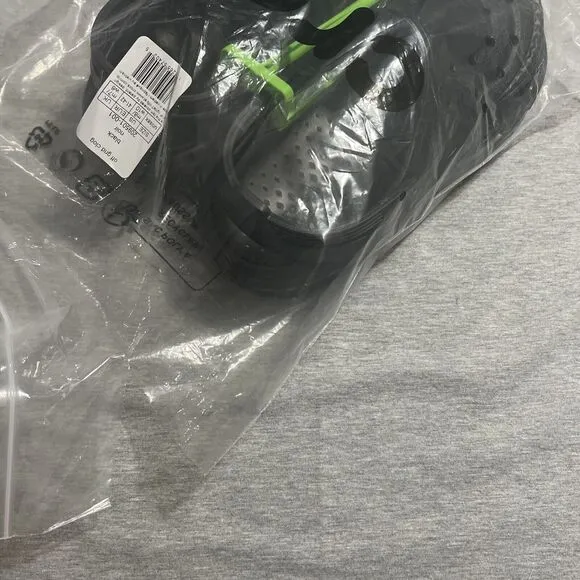 NWT Crocs Unisex Off Grid Clog - Black M 8 W 10 Streetwear Comfort Shoes
