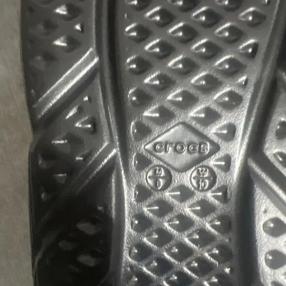 NWT Crocs Unisex Off Grid Clog - Black M 8 W 10 Streetwear Comfort Shoes
