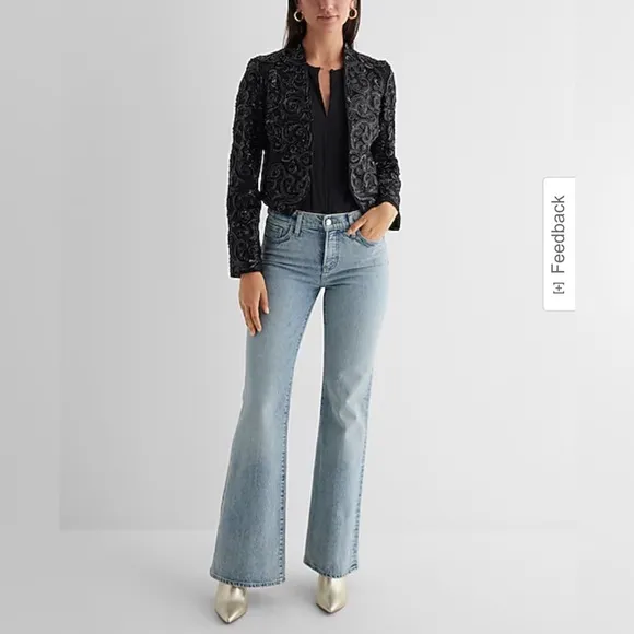 NWT EXPRESS Beaded Jacket, SMALL