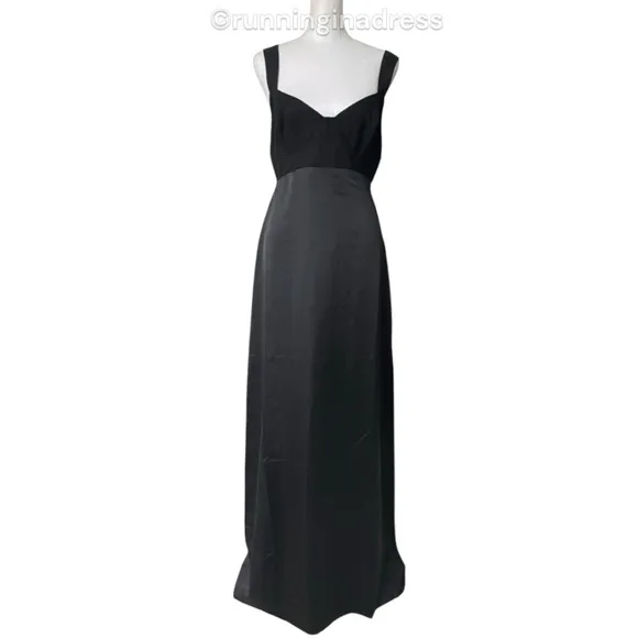 NWT Free People Gia Maxi Dress In Black Size 8