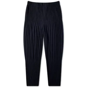 NWT HOMME PLISSÉ ISSEY MIYAKE JF151 EASY FIT PANT NAVY