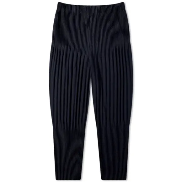NWT HOMME PLISSÉ ISSEY MIYAKE JF151 EASY FIT PANT NAVY