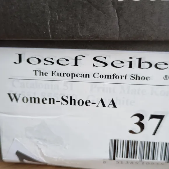 NWT Josef Seibel Women's Catalonia 51 Graphite Slip-On Clogs - Multicolo…