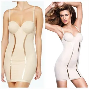 🩵NWT Maidenform Nude Convertible Slip Shapewear 34B