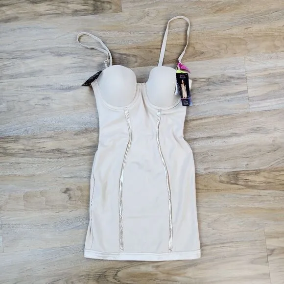 🩵NWT Maidenform Nude Convertible Slip Shapewear 34B