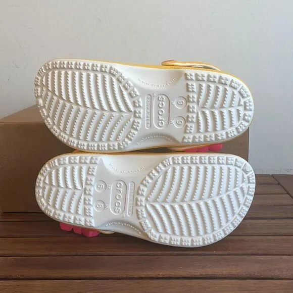 NWT McDonald’s x Crocs Birdie Classic Clog Women Size 8 Men Size 6 (208696-730)