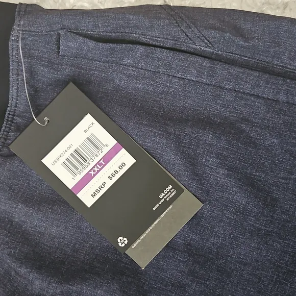 NWT Men's Under Armour Swim Trunks UPF50 Sun protection for tall sizes