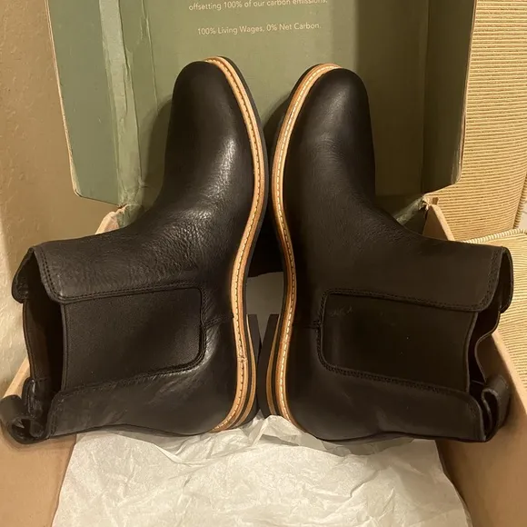 NWT Nisolo Men’s Marco Everyday Chelsea Boot - Black - Size 10