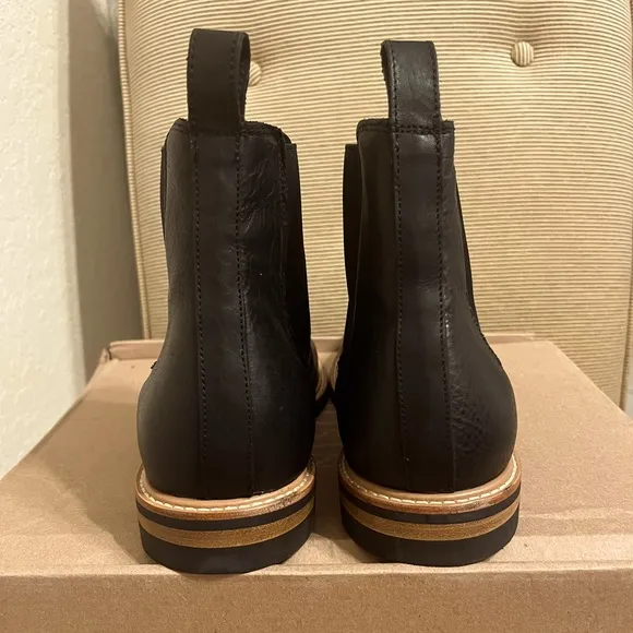 NWT Nisolo Men’s Marco Everyday Chelsea Boot - Black - Size 10