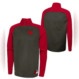 NWT [Outerstuff] Tampa Bay Buccaneers NFL Performance 1/4 Zip Pullover Men’s XL