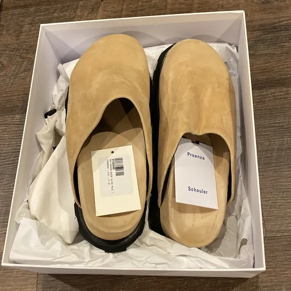 NWT Proenza Schouler suede slide mule. Size IT 41 (10)